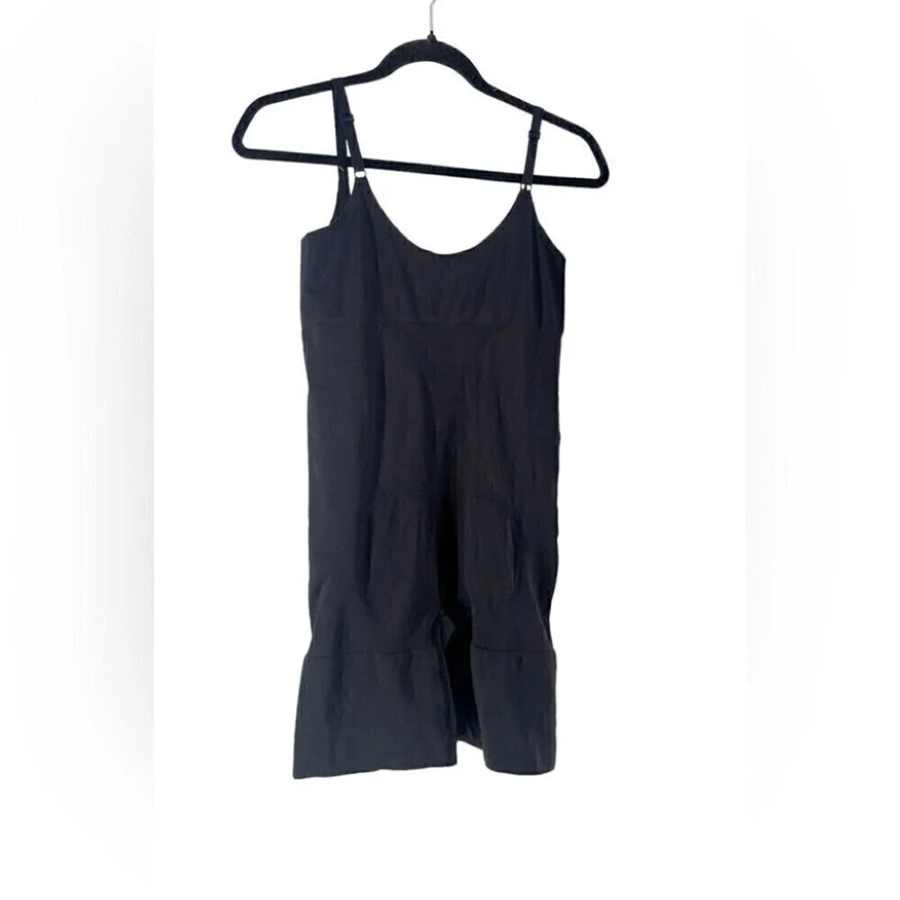 Shaperx Tummy Control Shapewear  Seamless Bodysuit Open Bust Shaper Shorts 2XL